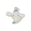 Pingente de Animal de Desenho Animado Transfronteiriço Pulseira com Laço DIY Acessórios de Pingente de Joias Esmaltadas Feitas à Mão