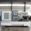 Torno CNC de Alta Resistencia CWK6163X1000mm Ancho de Guía 550mm Sistema GSK Torno CNC de Bancada Plana