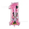 Transfronterizo Caricatura Niños Estilo Mickey Mouse Mickey Minnie Globo Fiesta Decoración Cumpleaños Película de Aluminio Globo