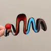 Pinza de Pelo de Moda Coreana de Gama Alta para Mujer, Pinza de Tiburón Versátil, Pasador Simple para la Parte Posterior de la Cabeza, Accesorio para el Cabello para Peinar