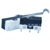 Interruptor de Límite Microinterruptor Kw-10 de Pie Curvo de Enchufe Lateral Interruptor de Recorrido con Palanca Interruptor Digital Pequeño