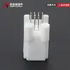 Conector Automotriz Dj7081-0.7-10A Blanco con 8 Orificios Conector de Funda de Pines Rectos Enchufe de Carcasa de Plástico