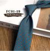Corbata Floral Estilo Hong Kong Vintage para Hombre Ancha 8cm Marca de Moda Estampada Combinación Total Estilo Coreano Casual Caballero Ins