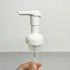Bomba de espuma bico de pato de 40 dentes, desinfetante para as mãos, bomba de pressão cosmética, bomba de espuma de plástico, cabeça de bomba de plástico bolha