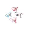 Broche de seguridad de alta calidad de estilo coreano, broche grande con forma de anillo, broche antiluz, broche fijo para apretar la ropa, accesorios de decoración