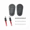 Capó de fibra de carbono para coche, cerradura de capó invisible sin cerradura, patrón de fibra de carbono, piezas de modificación de cerradura de capó, Universal