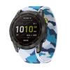 26mm/22mm para Jiaming Fenix 7X Pro/6X 5X945 Correa de Velcro Pulsera con Lazo Integrado