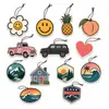 Pingente de perfume para carro várias formas irregulares podem ser personalizadas pingente de guarda-roupa pingente de sapateira fragrância duradoura remove odores peculiares