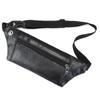 Bolsas Masculinas Transfronteiriças, Bolsas de Cintura Masculinas Transfronteiriças de Couro PU Mais Vendidas, Bolsas de Peito Masculinas com Múltiplos Compartimentos, Bolsas para Celular Leves e Ajustadas ao Corpo