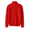 Suéter de cuello alto para niños suéter 100% lana para niños top cálido para niños medianos y mayores otoño e invierno capa base para bebé engrosada para niñas