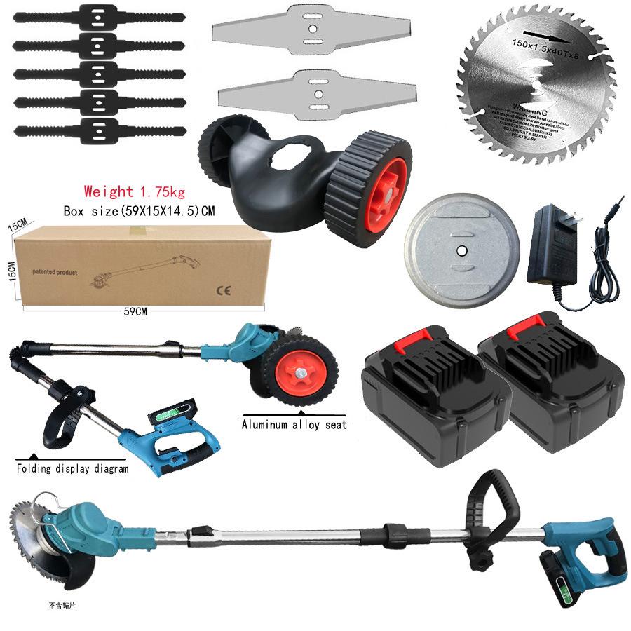 D柄裸机折叠+轮子2电