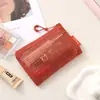 Bolsa de armazenamento em rede transfronteiriça, porta-moedas portátil, nécessaire, bolsa de armazenamento com zíper para cabo de dados, fone de ouvido, batom