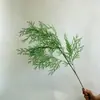 Plantas e Flores Artificiais Verdes Transfronteiriças, Cenário de Arranjo de Flores Artificiais, Grama de Mil Camadas, Pinheiro Nevoeiro, Arranjo de Flores Artificiais para Casa e Plantas para Paisagismo
