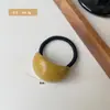 Diadema Elástica de Alta Calidad y Exquisita Elegante Ovalada Chic Cuerda para el Cabello Banda de Goma de Alta Elasticidad y Duradera de Corea del Sur Dongdaemun Girl