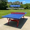 Mesa de tênis de mesa para exterior, mesa de tênis de mesa para exterior de padrão internacional, à prova de sol, à prova d'água, certificada para uso em competição