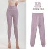 Calça Térmica 100% Lã Extra Grossa Feita Sob Medida com Forro de Fleece, Espessada para Proteção Contra o Frio, Calça de Algodão de Cintura Alta para Camada Base de Inverno, para Uso Interno e Externo