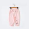 Crianças mosquito-prova calças bebê verão fino meninos e meninas verão lanterna calça comprida bebê algodão casual pijama calças