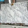 Lajas de Mármol Natural Personalizadas en los Materiales de Piedra Jazz Blanco y Blanco Panza de Pez para Decoración de Paredes, Repisas de Ventanas de Mirador, Mesas y Umbrales de Paso