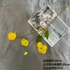 Flores Artificiales Amarillas para Decoración de Bodas, Flores Falsas de Alta Gama para Arreglos de Piso, Arreglos Florales y Decoraciones de Hojas para Ambiente