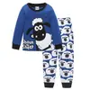 Ropa Nueva para Niños Manga Larga Niño Niño Bebé Dibujos Animados Manga Larga Avión Traje para Casa Pijama k212