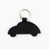 Chaveiro de Couro para Carro Cor Sólida Simples Couro Genuíno Decoração de Chave de Carro de Negócios Pequeno Presente Atacado