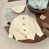 Conjunto de Ropa para Bebé de Principios de Primavera 2026 Nuevo Estilo Conjunto de Dos Piezas de Suéter de Punto y Pantalones Estilo Coreano para Niños Suéter Casual Elegante para Bebés