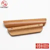 Caja de Almacenamiento del Fabricante Caja Manija de Puerta Tirador de Madera Maciza Tirador de Madera para Armario Cajón Tirador de Madera con Cabeza de Champiñón Pequeña Tirador Manija