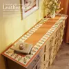 Alfombrilla Impermeable y a Prueba de Aceite para Encimera de Zapatería Americana Sin Lavado Cubierta para Mesa de Mueble de TV Toalla de Cubierta para Aparador Tela Cubierta