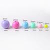 Cuentas redondas de color macarrón de 6-16 mm para manualidades, con agujero recto, hechas a mano, para cadena de teléfono móvil, accesorios de joyería