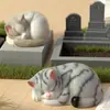 Venta caliente transfronteriza estatua conmemorativa para mascotas diy molde de silicona de cemento adornos de decoración del hogar molde de yeso para aromaterapia