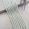 10x 8 cores contas de barril que não desbotam contas de pier vidradas multicoloridas imitação de jade barra de neve acessórios para pulseira colar DIY