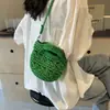 Bolso Tejido de Moda Transfronterizo Modelo Más Vendido del Año 2026 Nuevo Estilo Vacaciones en la Playa Bolso Cruzado de Hombro para la Playa