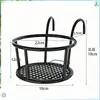 Gancho para Barandilla de Balcón Colgador para Macetas Colgante Antirrobo Estante de Almacenamiento para Colgar en Ventana Soporte para Flores Soporte de Hierro para Exterior en Repisa de Ventana