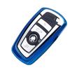 Adecuado para BMW Serie 5, 525i, 530i, 7 Series, X2X1X5X6X3/118i/220i, paquete de media funda de goma suave para llave.