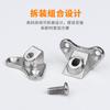 Conector Mariposa de Aleación Fengye Código de Ángulo de Conexión para Muebles de Gabinete Placa de Partición Código de Ángulo Recto Conector Tres en Uno