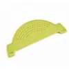 Escurridor de Cocina Silicona Lado de Olla Escurridor para Verter Verduras Filtro de Agua para el Hogar Escurridor de Fideos Deflector de Drenaje