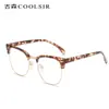 Gafas Anti-Luz Azul Transfronterizas Montura de Gafas Tr90 Sin Graduación Monturas de Gafas de Moda para Hombre Gafas Protectoras Versátiles de Moda