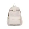 Mochila Casual Simple Ligera Estampada Estilo Coreano de Moda de Gran Capacidad 2026 para Estudiantes de Primaria, Secundaria, Preparatoria y Universidad