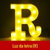 Luz de Letra Inglês Surpresa Luminosa Arranjo Sinal de Luz Feliz Aniversário Led Luz Digital Cordão de Luz Colorido em Forma de Coração Transfronteiriço