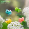 Terrario de musgo transfronterizo, diseño creativo y lindo de abeja, accesorios de decoración DIY de paisajismo de jardinería, figuras en miniatura