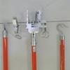 Varilla de Montaje de Aislamiento Trabajo en Vivo Pinza de Cable Tipo J Varilla Operativa de Instalación ZF 010501 Accesorios de Pinza para Línea Paralela Barra de Desmontaje