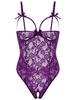Suministro de comercio exterior de Europa y Estados Unidos, nueva ropa interior sexy de encaje para mujer, traje divertido con tirantes abiertos y huecos, venta al por mayor