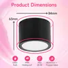 Spot LED Embutido à Prova d'Água Transfronteiriço Gx53 para Uso Doméstico, Corredor, Sala de Estar, Luz de Pátio, Holofote de Teto Sem Furo