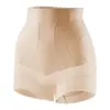Ropa interior adelgazante abdominal fina de cintura alta para mujer, moldeadora posparto, control de abdomen, cadera de durazno, pantalón de seguridad sin costuras, pantalones moldeadores de cuerpo para levantar glúteos para mujer