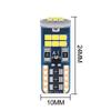 T10 2016 18SMD luz de destaque largura carro led azul placa luz de leitura decodificação porta luz placa luz