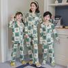 Pijamas infantiles de primavera y otoño, finos, de manga larga y con aire acondicionado para niñas pequeñas.