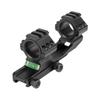 Braçadeira de fixação com nível de bolha de diâmetro 25,4/30mm, braçadeira de tubo de nível com ranhura de 20mm