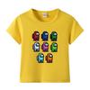 Camiseta de algodón para niños Space Kill, venta al por mayor, de comercio exterior, de manga corta, para bebé, fina, de verano