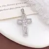 Colgante Transfronterizo Europeo y Americano Ins Personalizado Cruz DIY Accesorios de Joyería Hip-Hop Punk Retro Versátil Accesorios Más Vendidos
