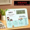 Decoração de Mesa para Estudantes, Relógio Motivacional, Relógio de Mesa, Mesa de Estudo, o Significado da Leitura, Presente para Crianças, Relógio